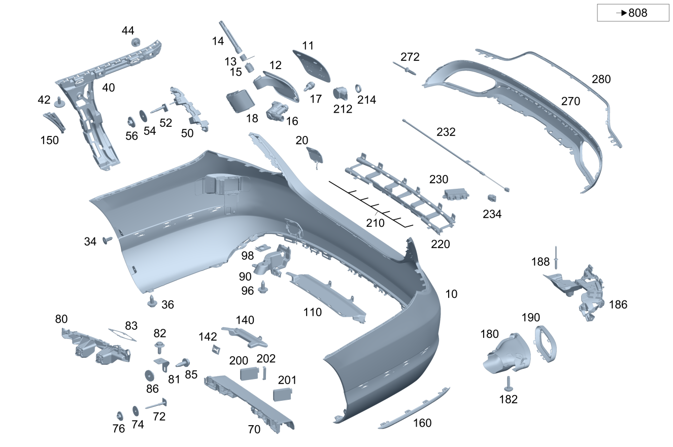 Radiator Shroud (Upper) 2055050030