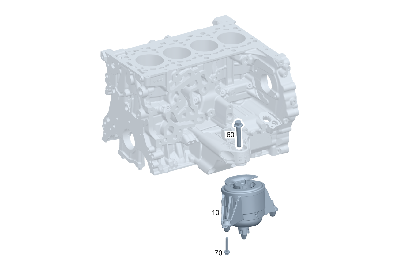 Engine Mount L 2062401400