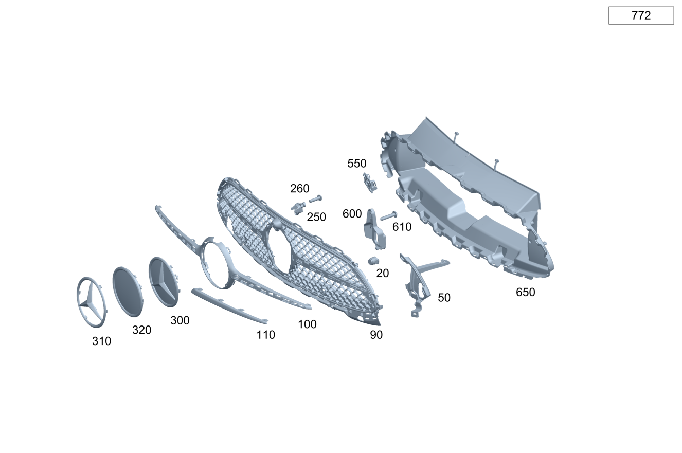 Parking Sensor Module Bracket 2138889900