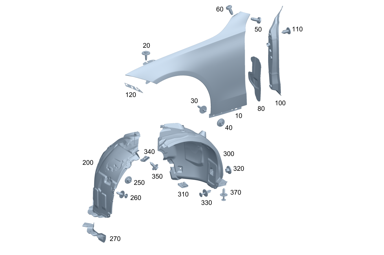 Air Intake Pipe 2540941600