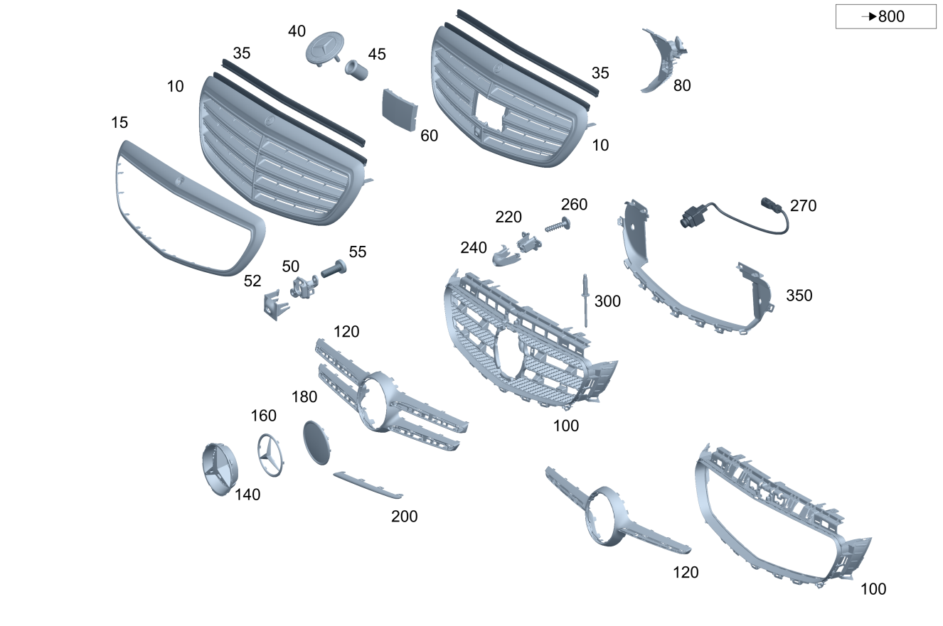Hood Weatherstrip 2056281300