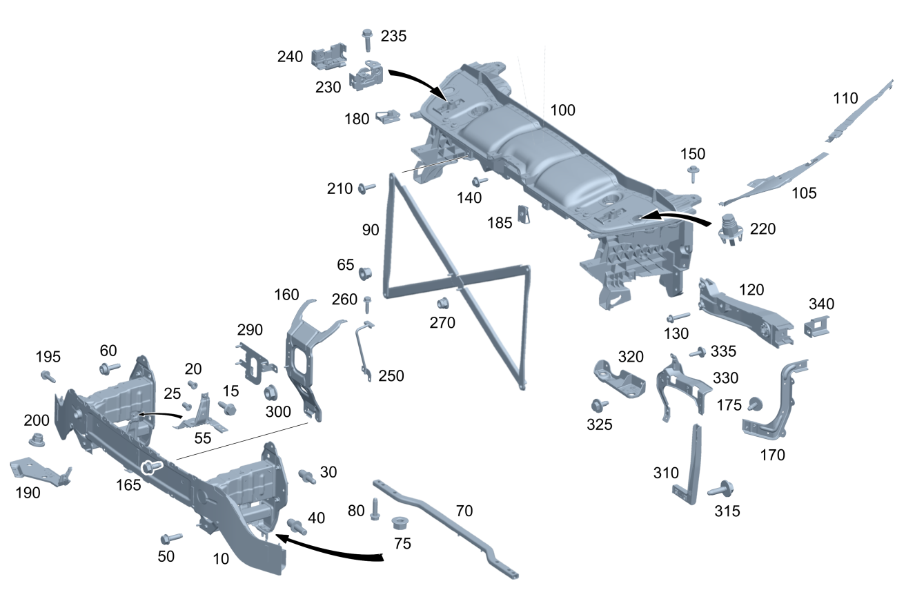 Hood Lock (Lower) 2048800260
