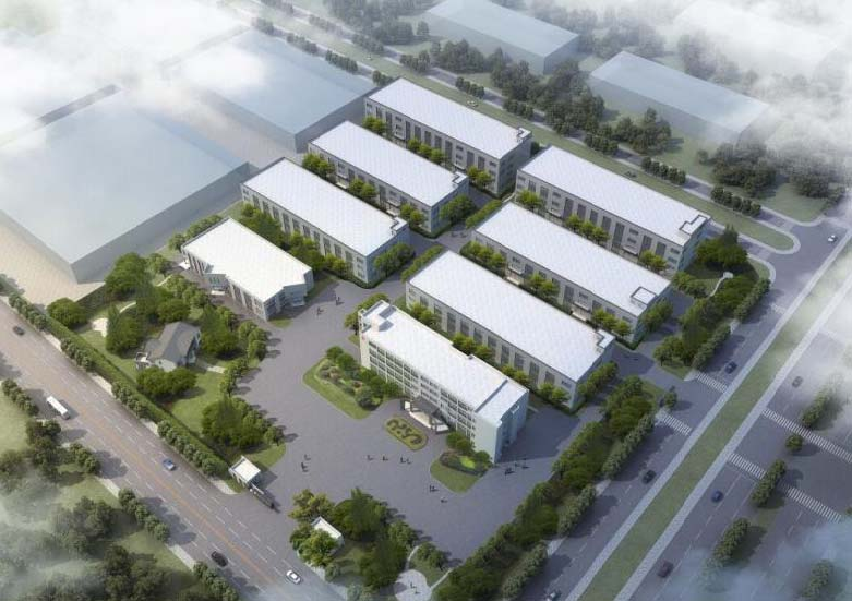 Damrok Factory Aerial Rendering